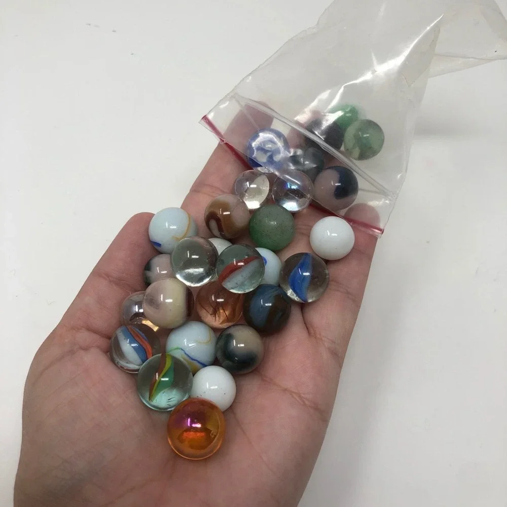 Marble Lot Multicolored Glass Play Games‎ Toys